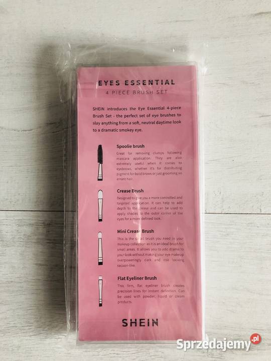 NOWY Zestaw pędzli do makijażu 4 sztuki łódzkie Łódź sprzedam