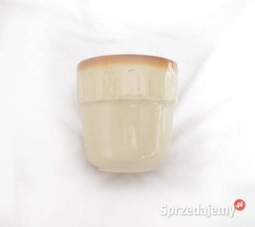 prl kubek beżowy ceramiczny kubek prl kamionkowy Bydgoszcz
