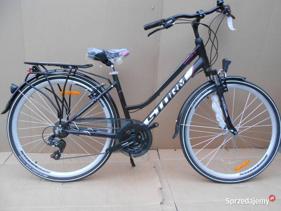 Rowery turystyczne trekking 28 Alu rama Jordanowo