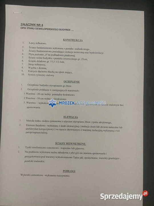 Dom bliźniak 15098m2 Strumień do wykończenia