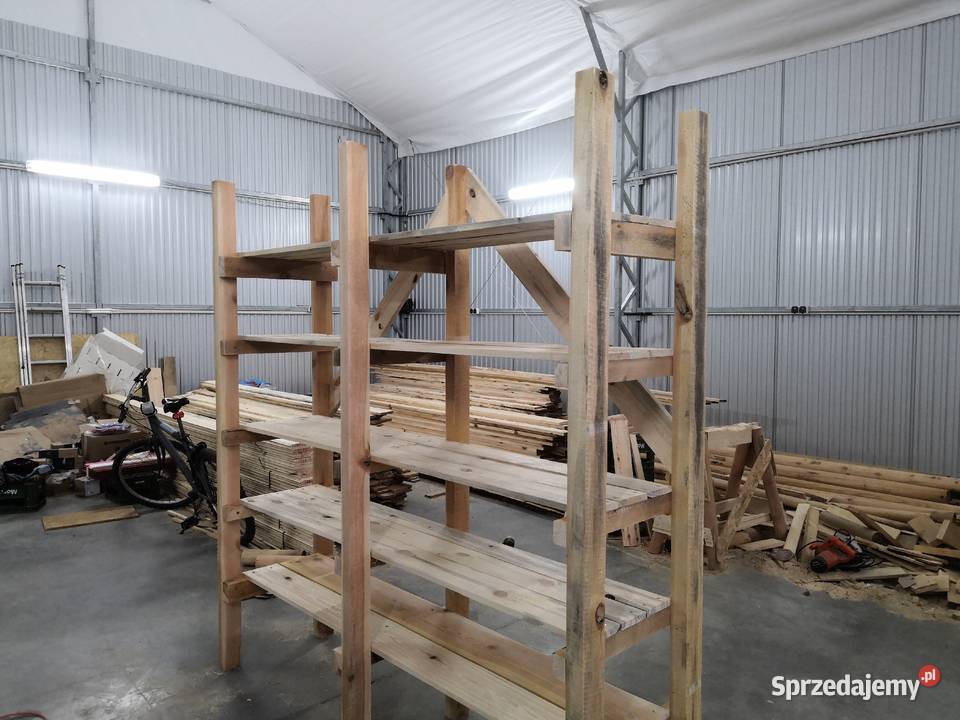 Regał do piwnicy garażu Kawnice