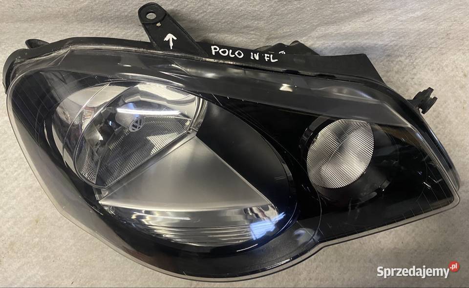 Lampa reflektor prawy przód VW Polo IV Lift Lampy przednie Jasienica