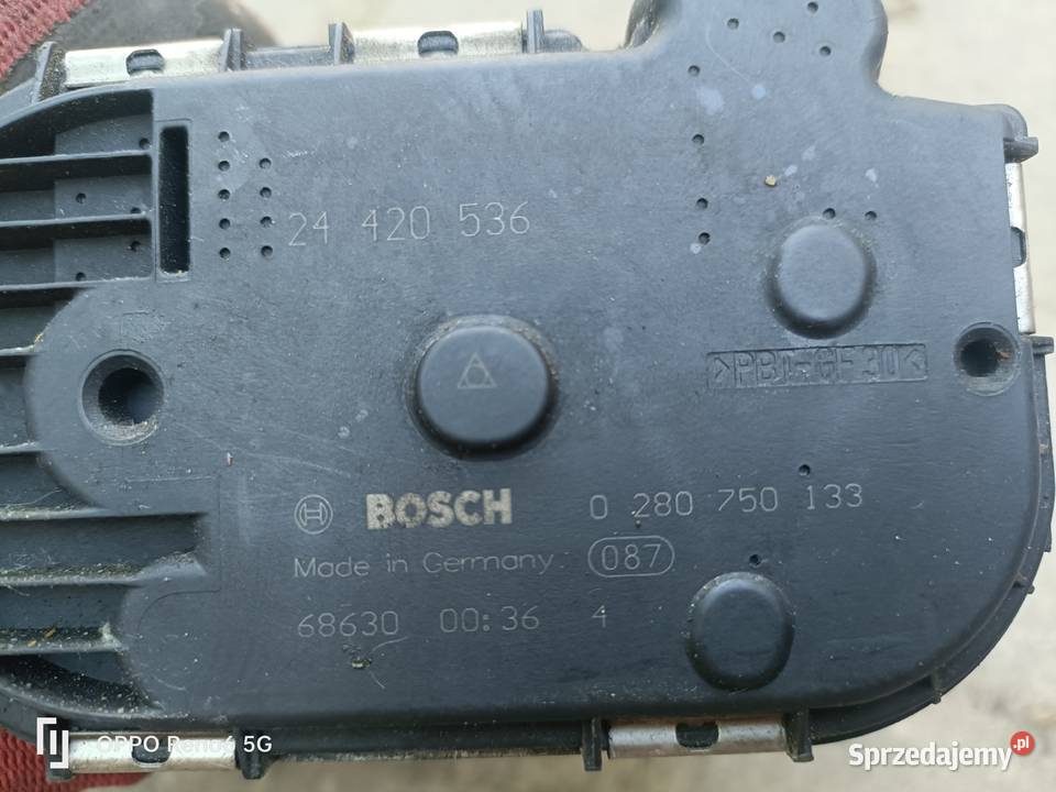 Przepustnica Opel Tigra B 14 16v 90 GM 24420536 Ustanów