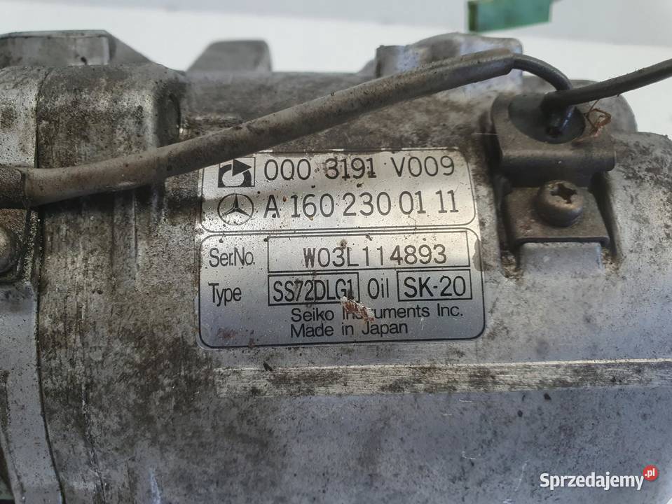 SPRĘŻARKA KLIMATYZACJI Smart ForTwo 07 T turbo Rudka sprzedam