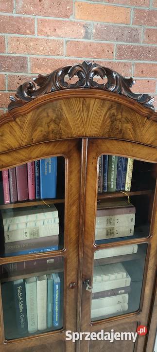 Ekskluzywna biblioteka witryna Ludwik Filip Łagów sprzedam