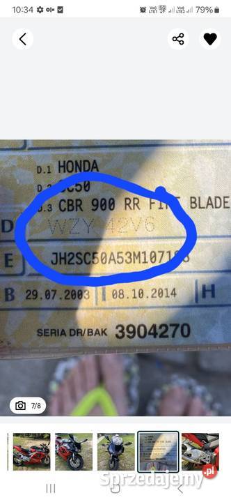 Honda 954rr mały przebieg sportowy Otwock