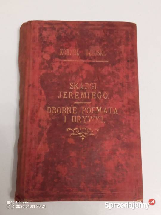 Skargi Jeremiego Kornela Ujejskiego wydanie 1893 Wrocław