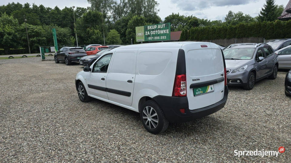 Dacia Logan biały zachodniopomorskie Zieleniewo
