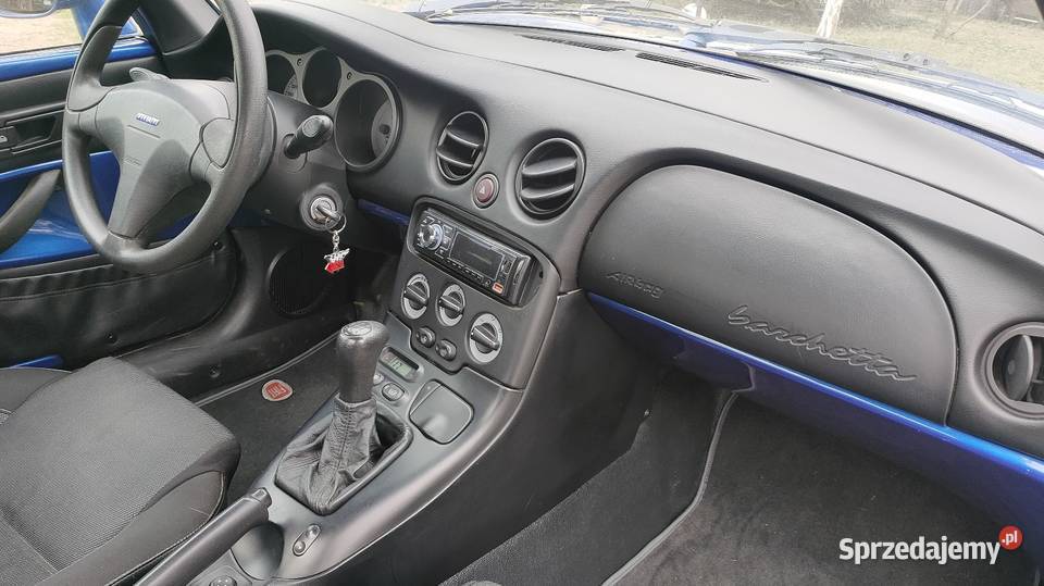 Fiat Barchetta z klimatyzacja super stan sprowadzony Śmigiel