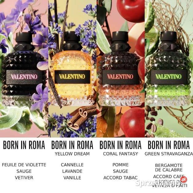 Perfumy męskie Valentino Born In Roma Yellow Białystok