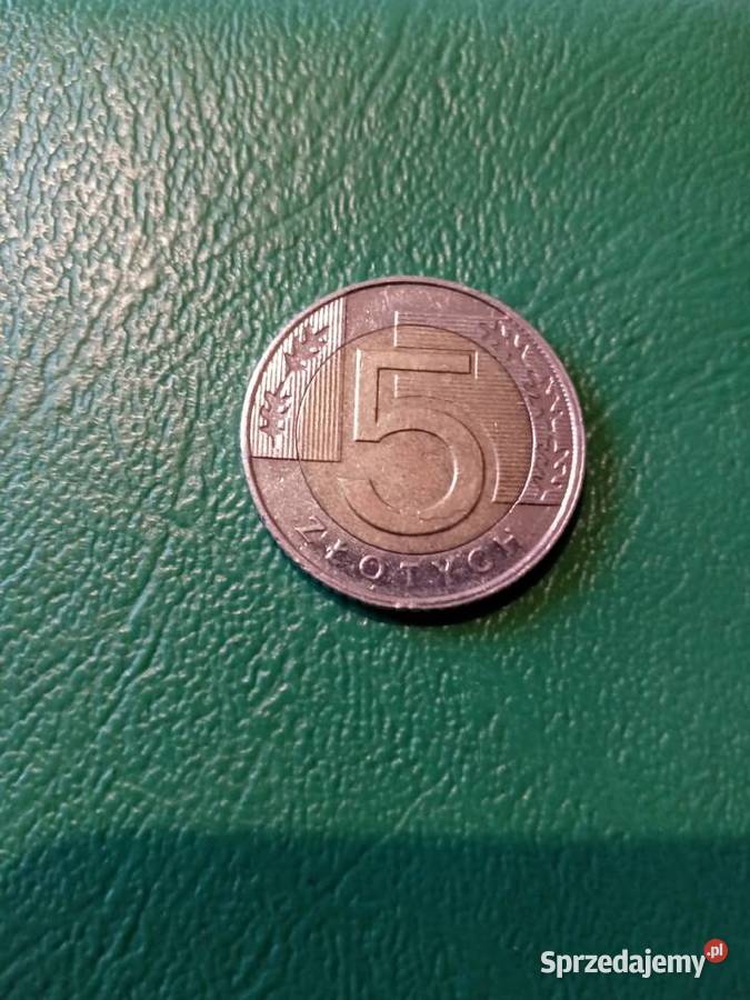Moneta 5 zlz 2015 roku Skoczów