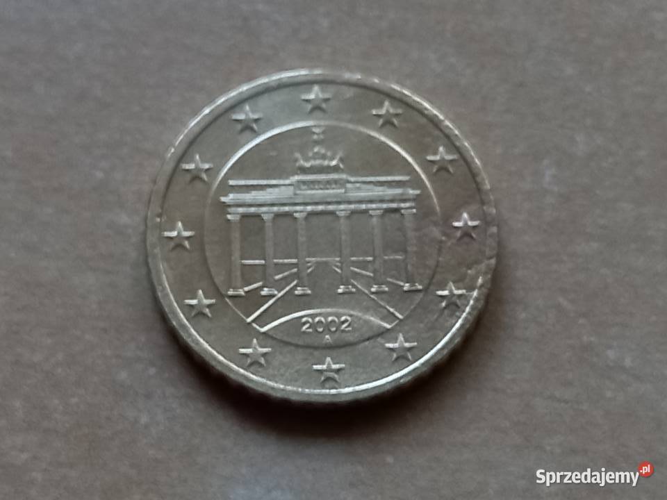 Moneta 50 Euro Cent 2002 A Bukownica