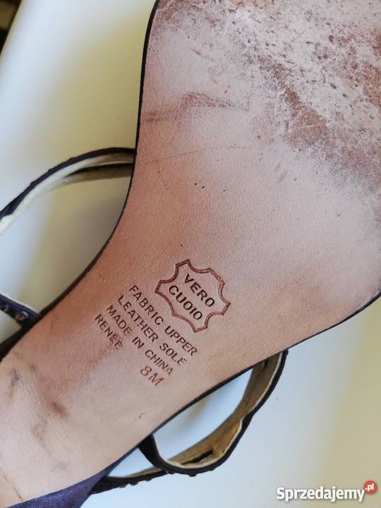 sandały BP 39 25 sandałki skórzane satyna skóra Stare Zakole