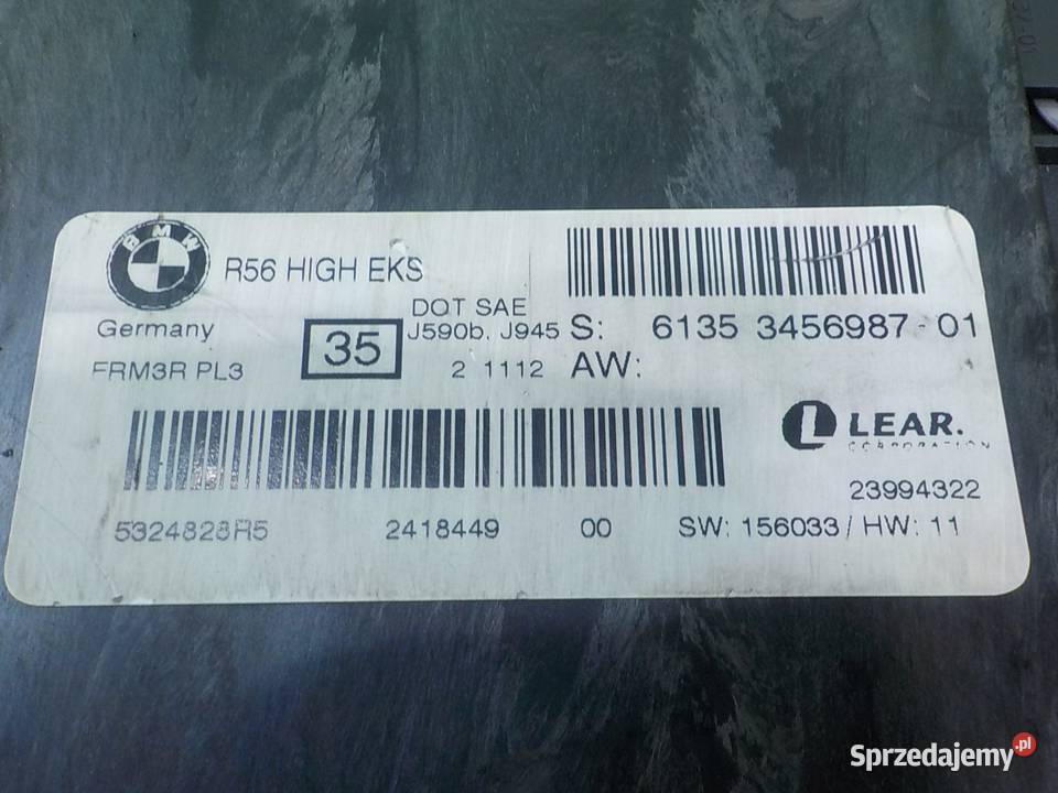 MINI COOPER COUNTRYMAN I 16 D 12r 5D modul Wyposażenie elektryczne Suków sprzedam