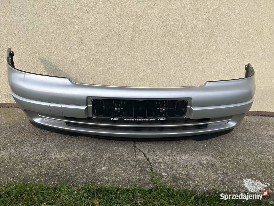 Zderzak przedni Opel astra g z147 srebrny Grudziądz