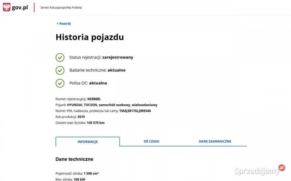 Hyundai Tucson Automat Bogato Wyposażony III Elbląg