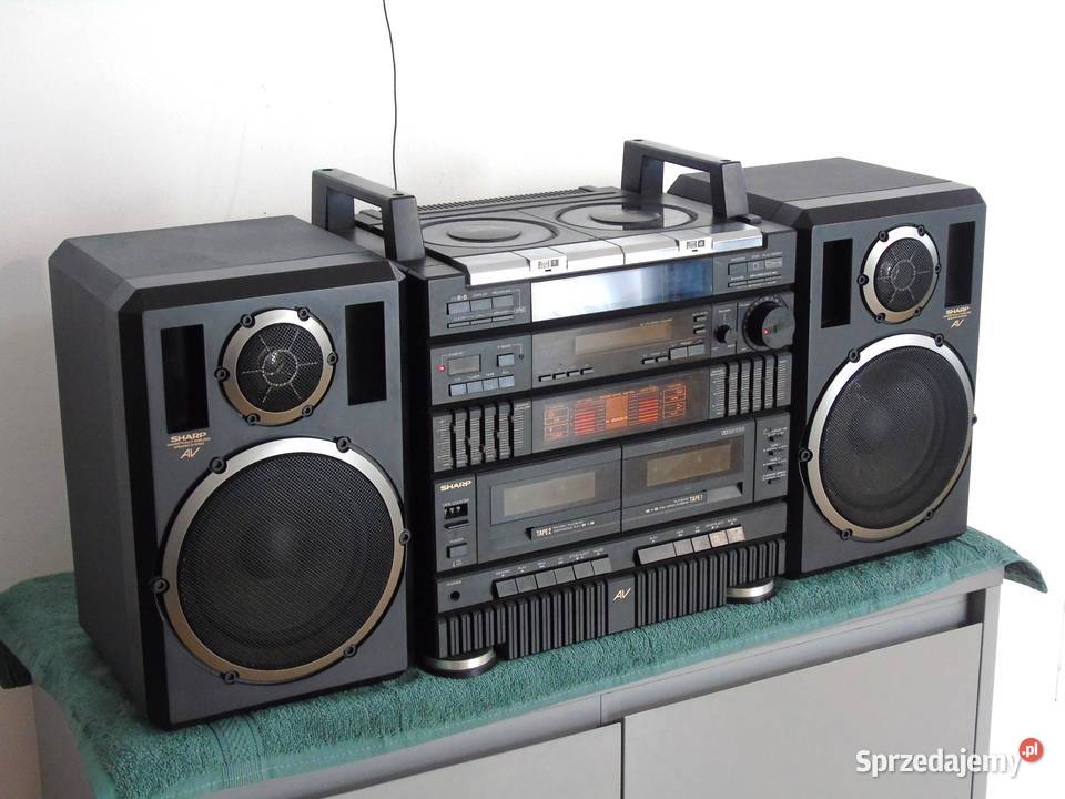 Wieża Sharp CDX200AV świetny dźwięk Vintage Jasło