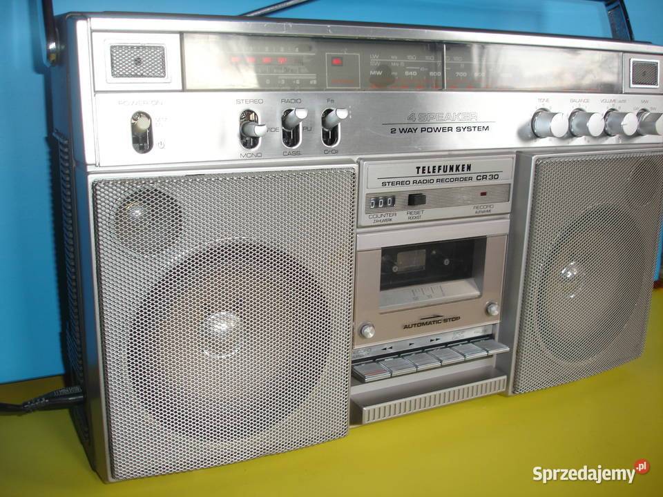 Radiomagnetofon TELEFUNKEN CR30 Radioodtwarzacze Zielona Góra