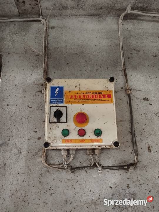 Zgarniacz obornika szynowo linowy zgarniacze Maszyny rolnicze Dyniska sprzedam