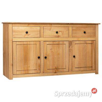 vidaXL Szafka 135x40x80 lite drewno sosnowe Warszawa
