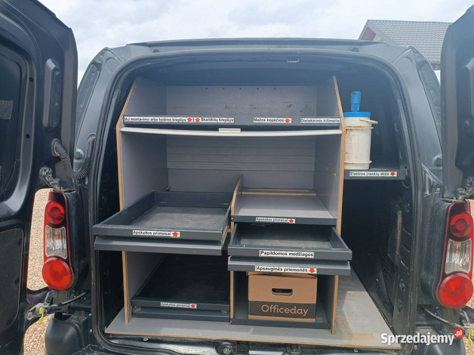 Citroen Berlingo zabudowa półki regały 75KM Chełm Śląski