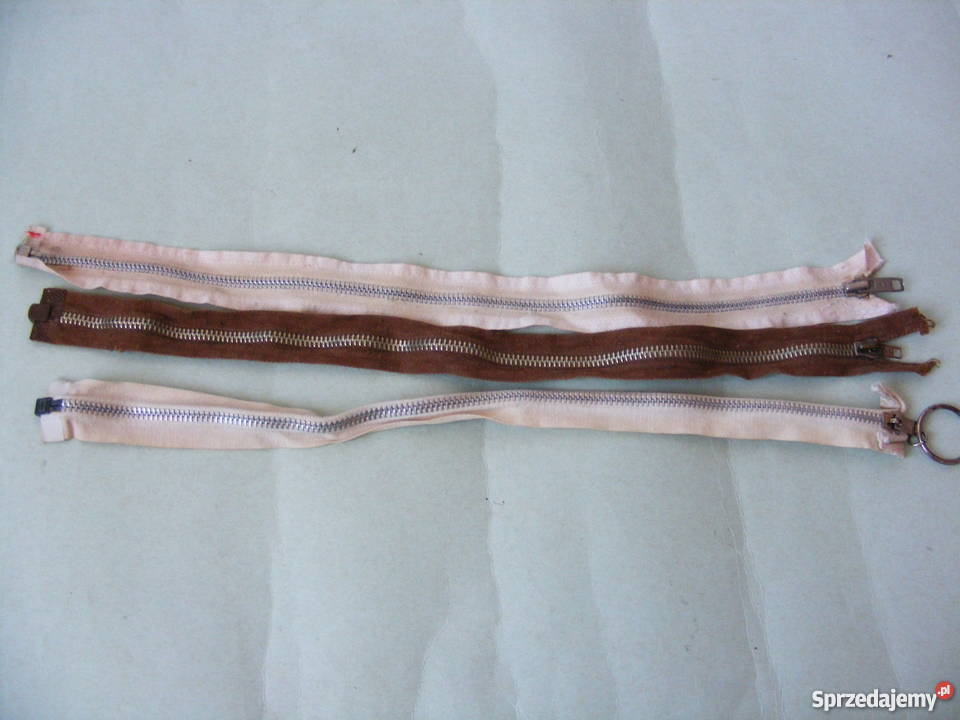 Zamki suwaki błyskawiczne długie dolnośląskie sprzedam