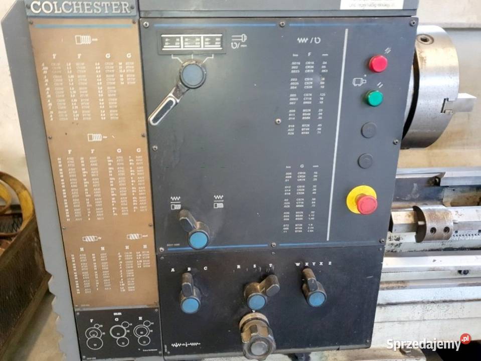 Tokarka uniwersalna COLCHESTER MASTIFF VS 1800 Jelenia Góra