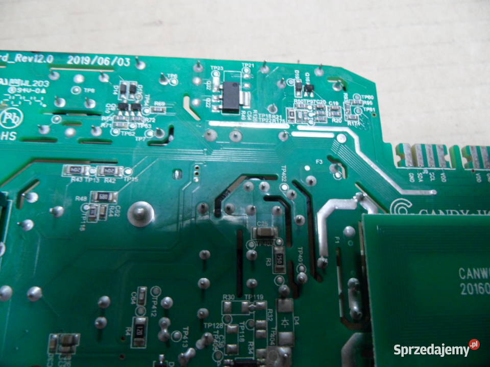 programator pralki candy CVST GP382DMRS 43015420 Strawczyn