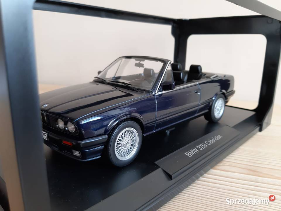 Model samochodu 118 BMW E30 325i Cabriolet z Modelarstwo Głuchołazy