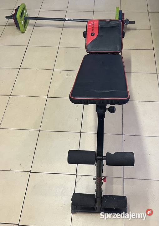 Zestaw ławeczka plus sztanga Zgierz