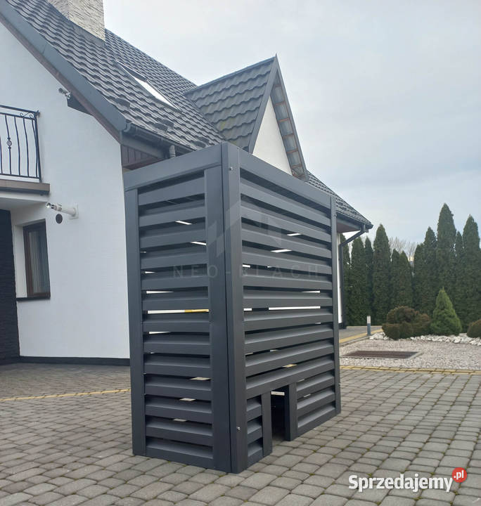 Osłona pompy ciepła 110x50x150 antracyt NB261 sprzedam