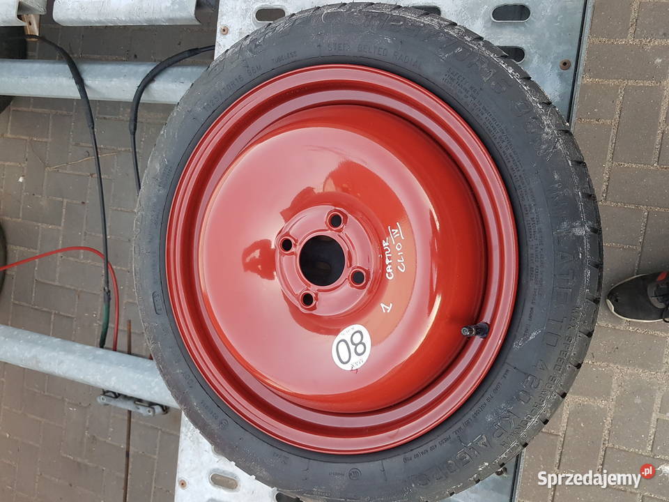 RENAULT CAPTUR CLIO IV KOLO DOJAZDOWA ZAPAS 16