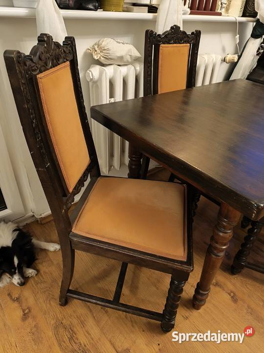 Stół i krzesła Gorzów Wielkopolski sprzedam