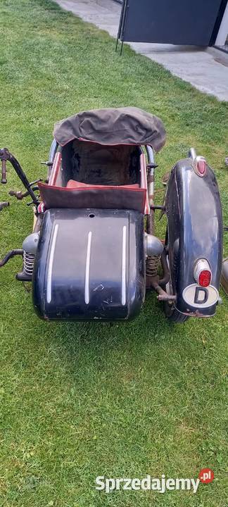 nsu 250 wozek boczny Ostrołęka sprzedam