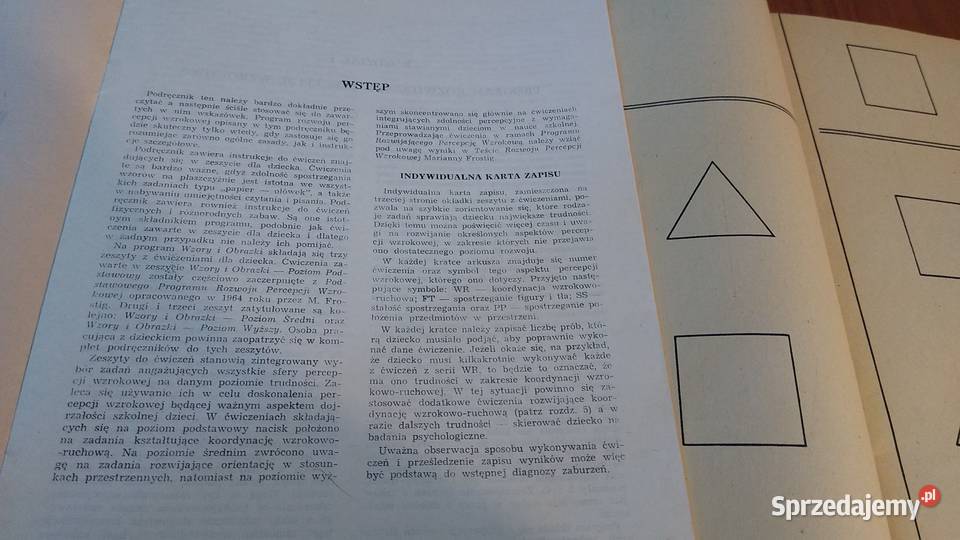 Wzory i obrazki program rozwijający percepcję Gdańsk