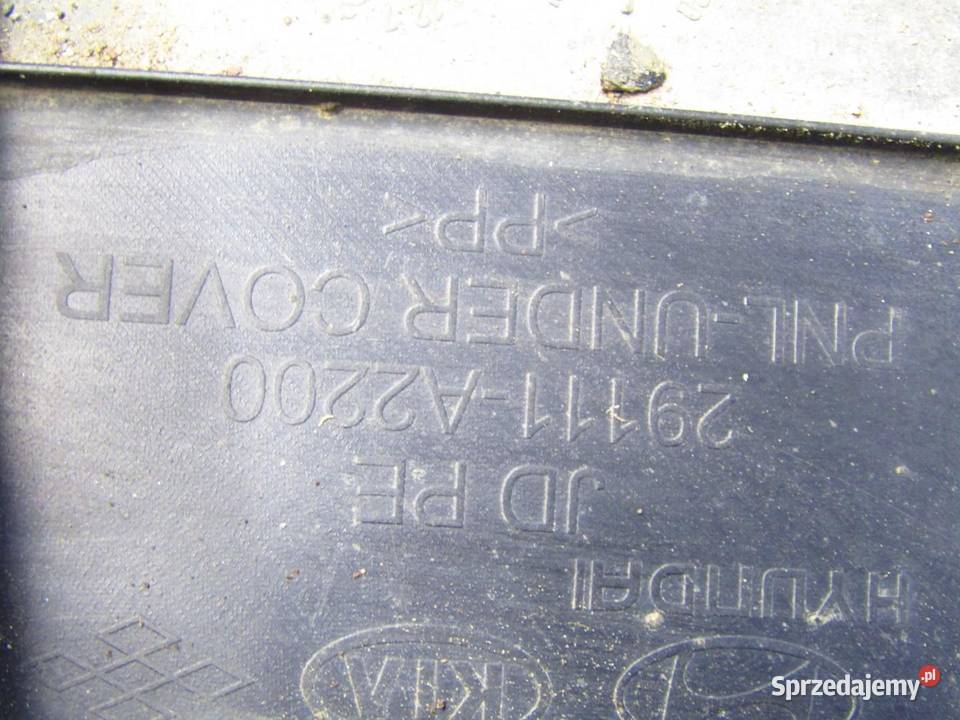 OSŁONA SILNIKA DOLNA KIA CEED II LIFT 29111A2200 lubelskie