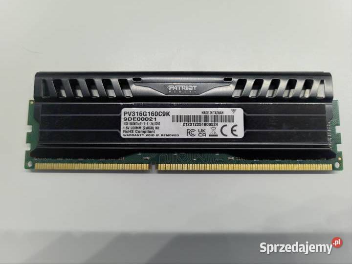 Pamięć RAM Patriot Viper 2x8GB DDR3 mazowieckie