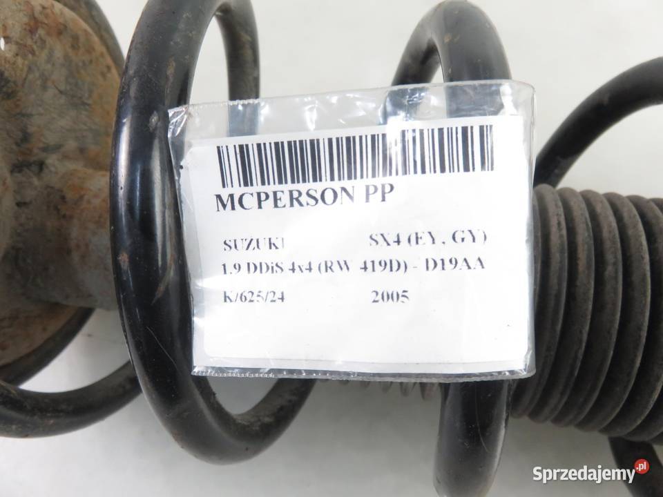 MCPERSON PRAWY PRZEDNI SUZUKI SX4 19 DDiS sprzedam