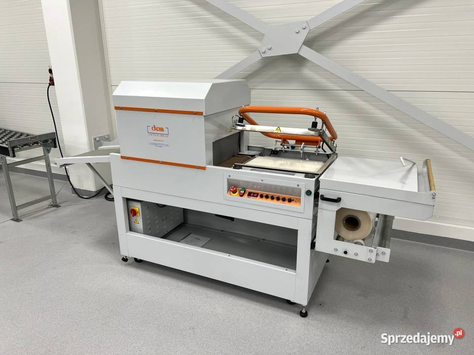 Zgrzewarka kątowa z tunelem obkurczającym DEM Radom sprzedam
