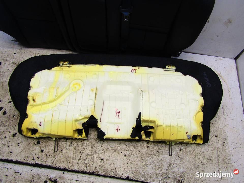 KANAPA FOTELE OPARCIA TYLNE TYŁ SKÓRA NISSAN