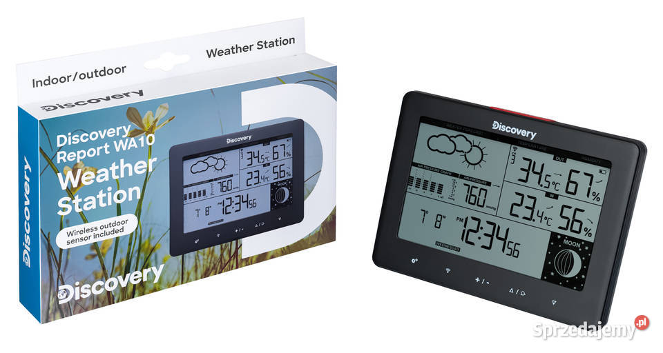 Stacja meteorologiczna Discovery Report WA10 Warszawa