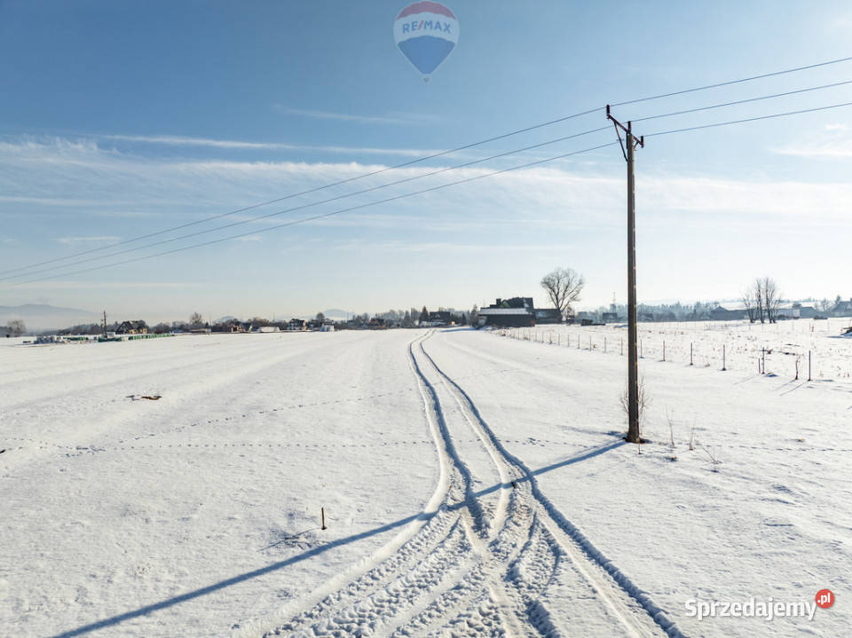 Działka budowlana w Szaflarach Bór 21m Sprzedaż