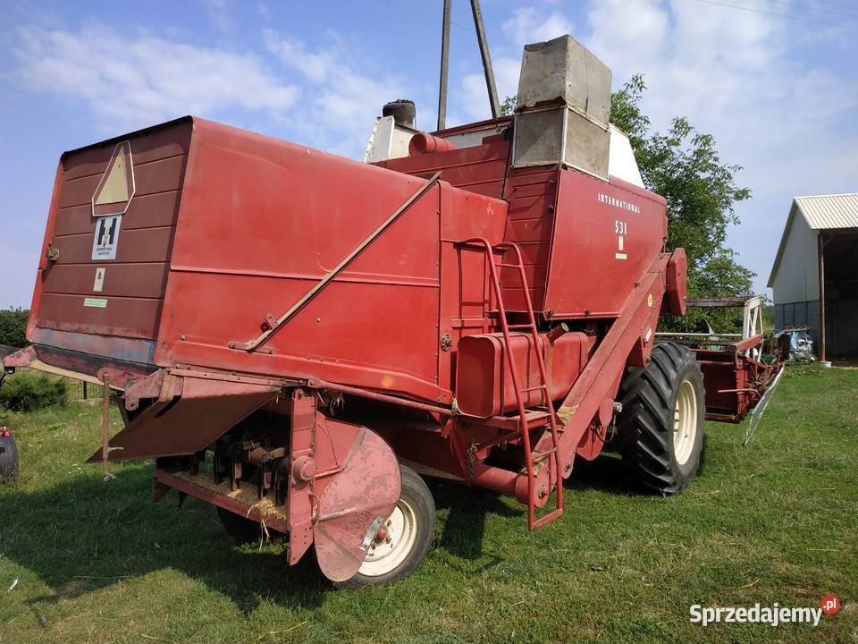 Kombajn zbożowy International 531 mazowieckie Radom