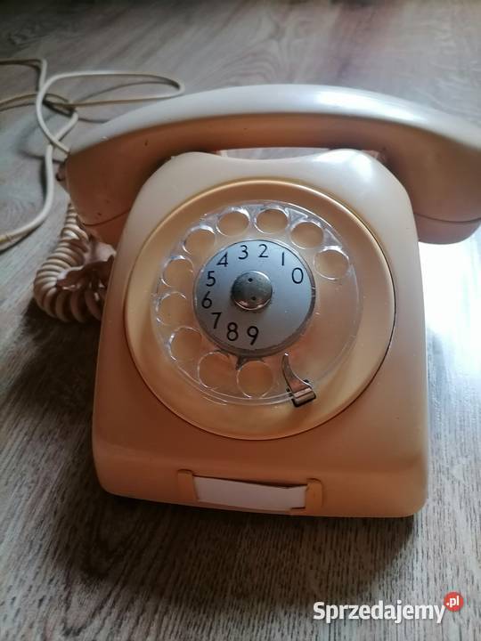Stary telefon biurowy Kraków