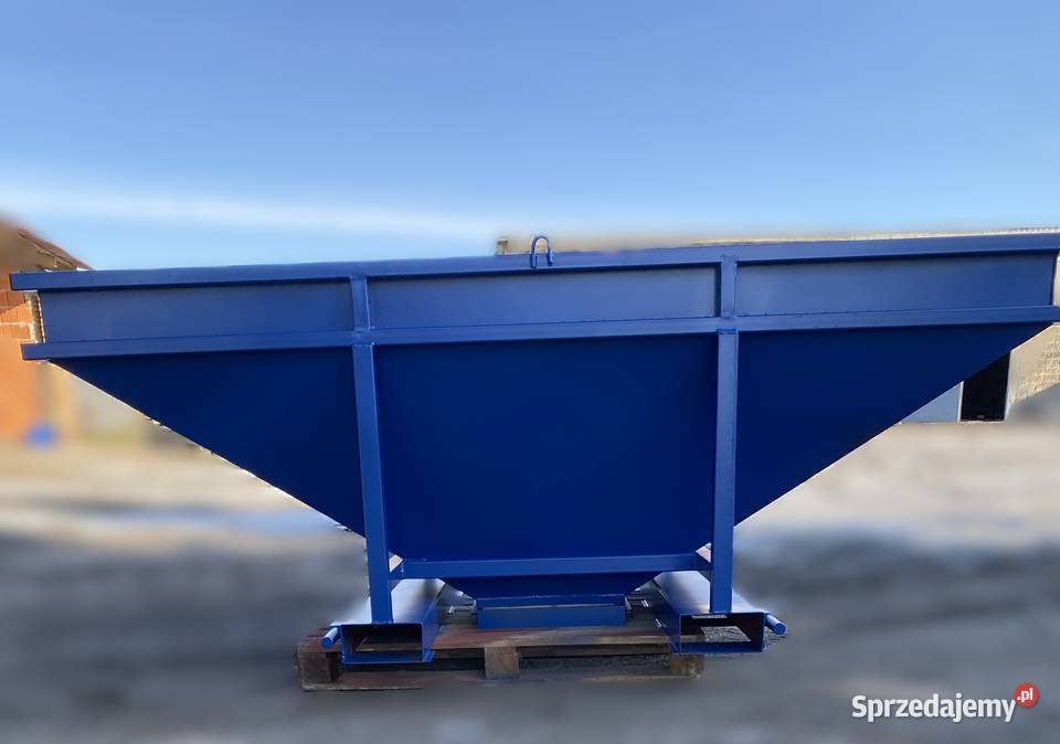 Kosz zasypowy paczkarka Bufor przyjęciowy do big Magazynowanie Niedrzew Pierwszy sprzedam