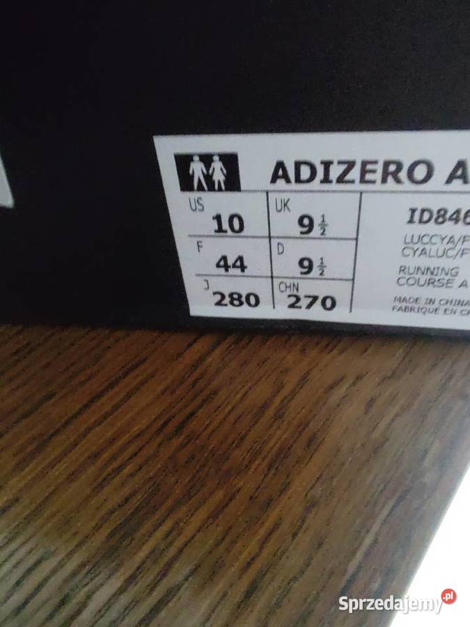 buty sportowe Adidas ANDIZERO PRO 3M tkanina świętokrzyskie Starachowice