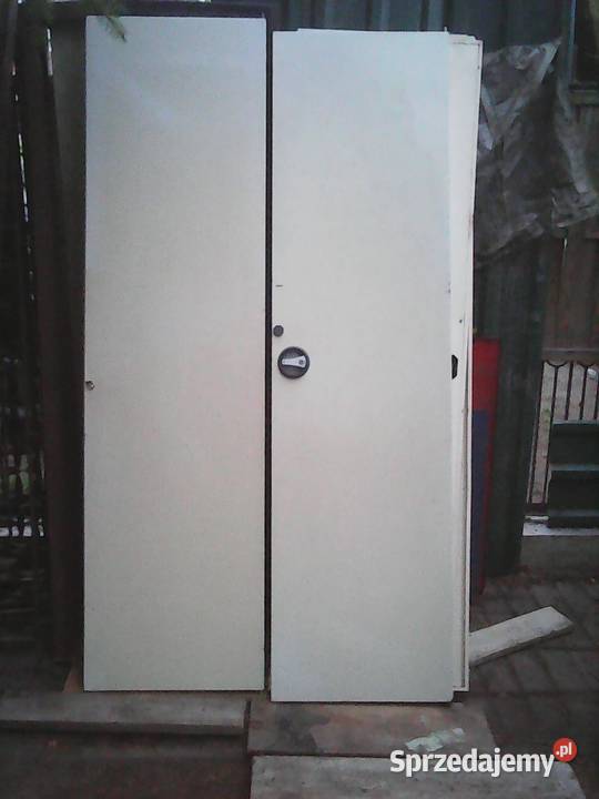 Metalowe drzwi do szafy o szerokości 100 mazowieckie