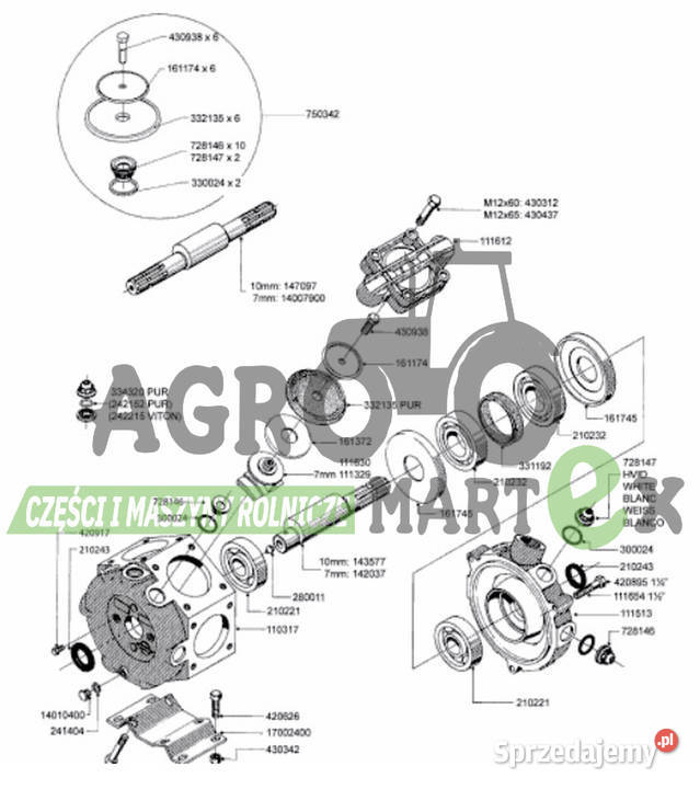 332135 33511400 MEMBRANA POMPY fi118 HARDI Wichrów