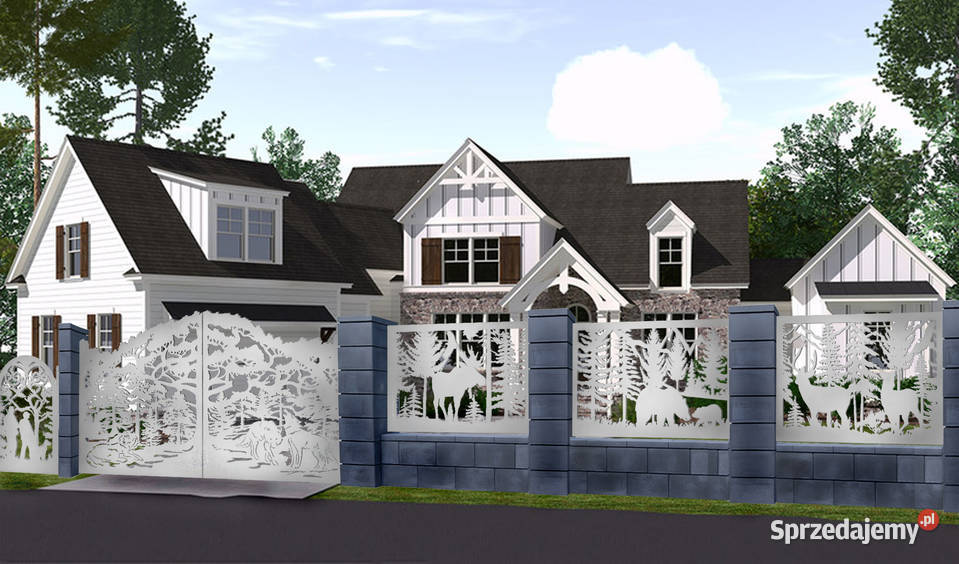 CNC Wypalanie Ogrodzenie CNC Budownictwo i akcesoria Katowice sprzedam