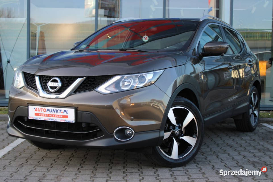 NISSAN Qashqai 2017r Salon Kamera360 Alcantara Nissan sprzedam
